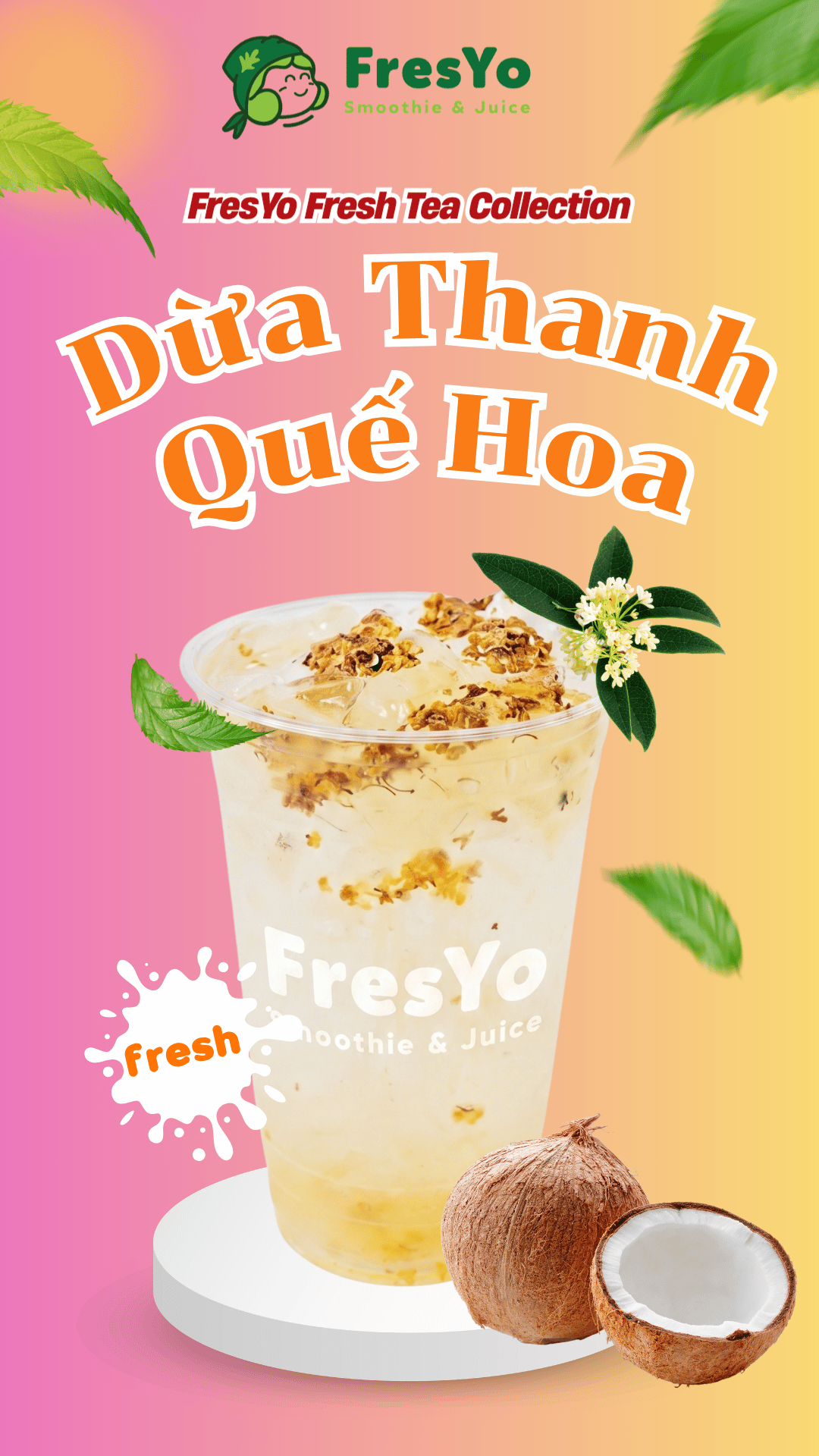 Dừa Thanh Quế Hoa